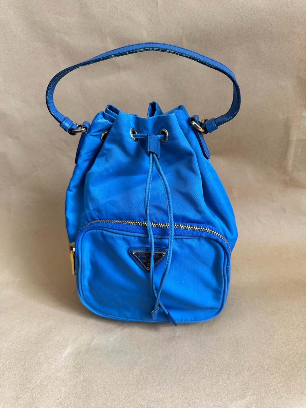 Prada Tessuto Duet Bucket Bag